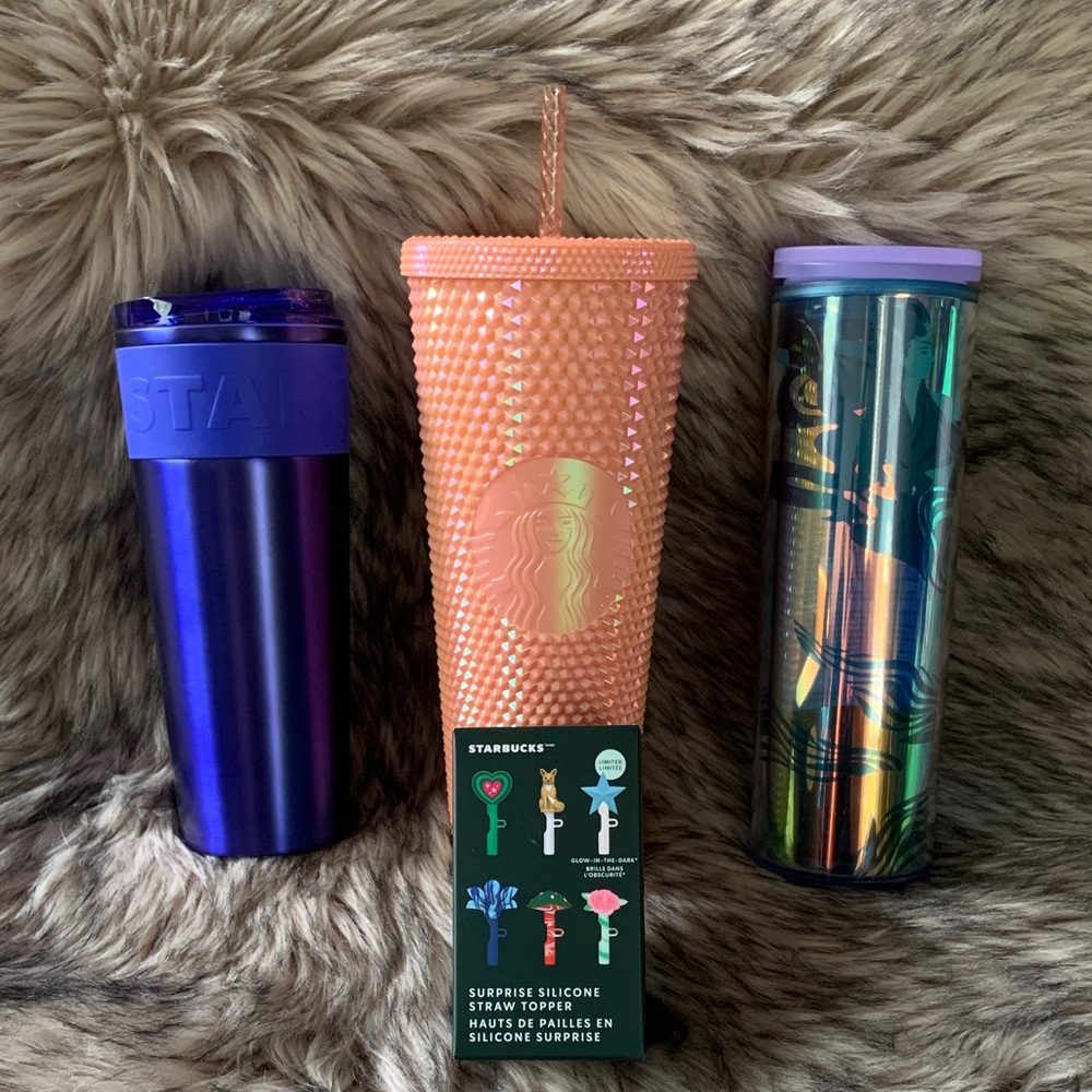 Starbucks Tumblers and Mystery Straw Topper
Bundle New!